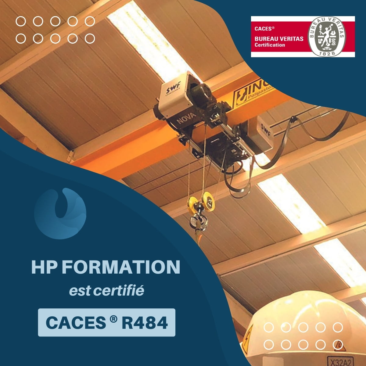 [📜 HP FORMATION EST DÉSORMAIS CERTIFIÉ CACES® R484]