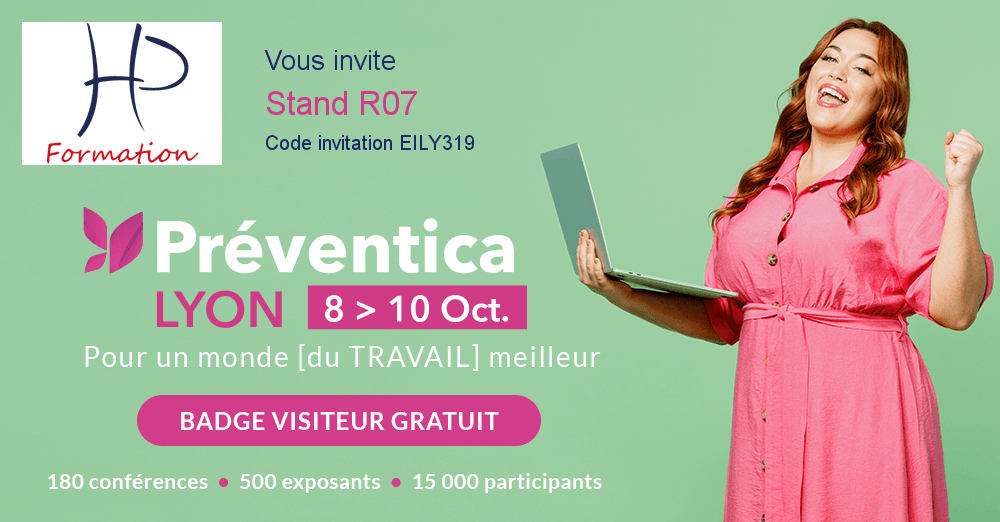 [🎉 HP FORMATION AU SALON PRÉVENTICA LYON 2024]